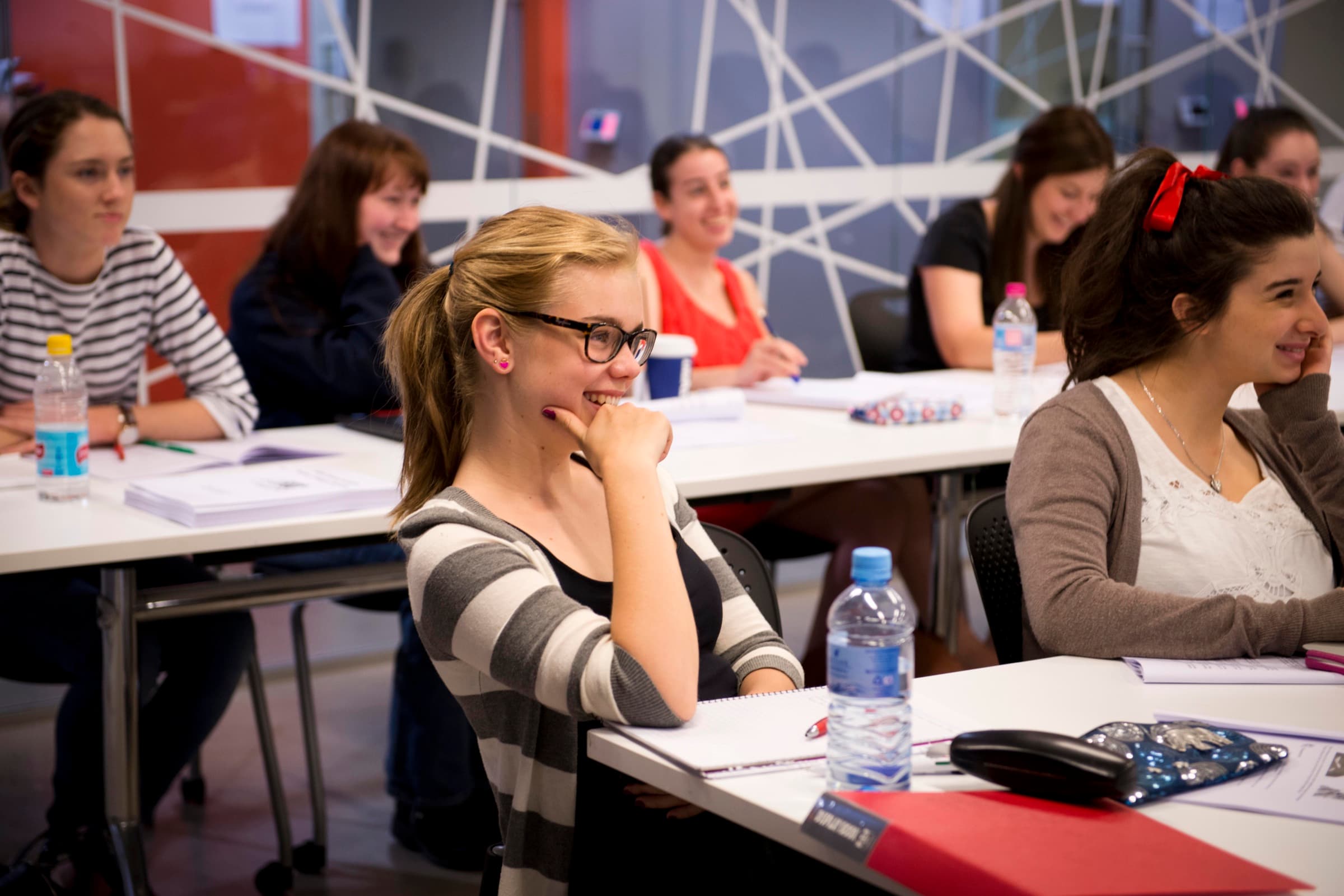 HSC students engaged in a live InspirationED workshop